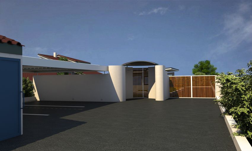 Ergo Diamormosi avliou xorou - Ναβροζίδης Ιωάννης Αρχιτέκτονας 1