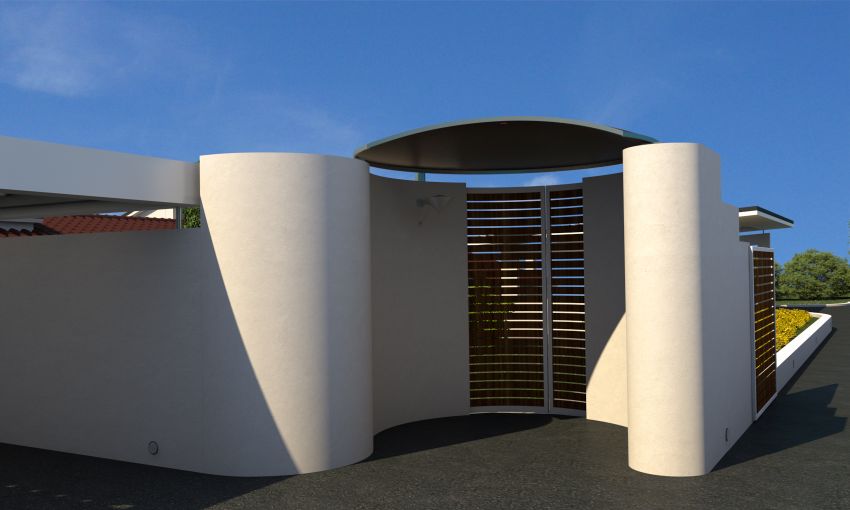 Ergo Diamormosi avliou xorou - Ναβροζίδης Ιωάννης Αρχιτέκτονας 2